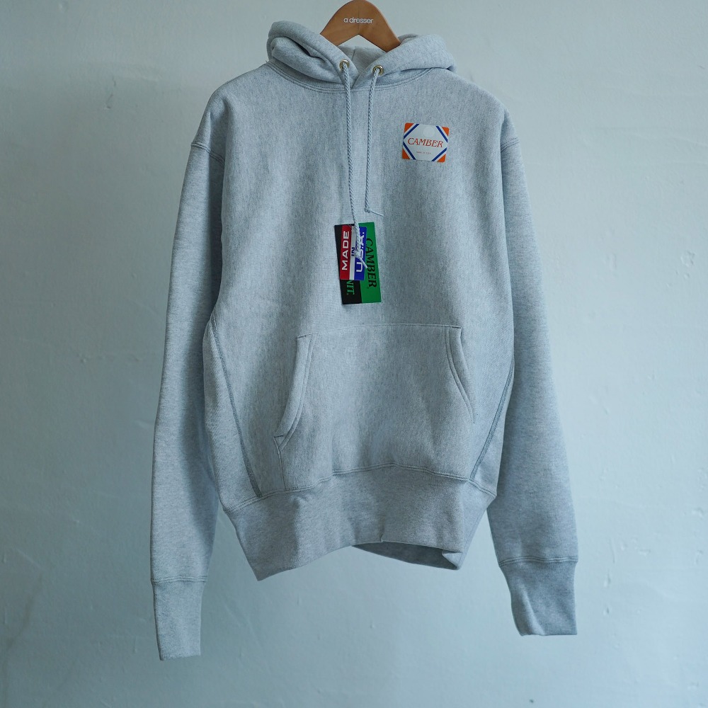 CROSS KNIT PULLOVER HOODIE (GRAY)