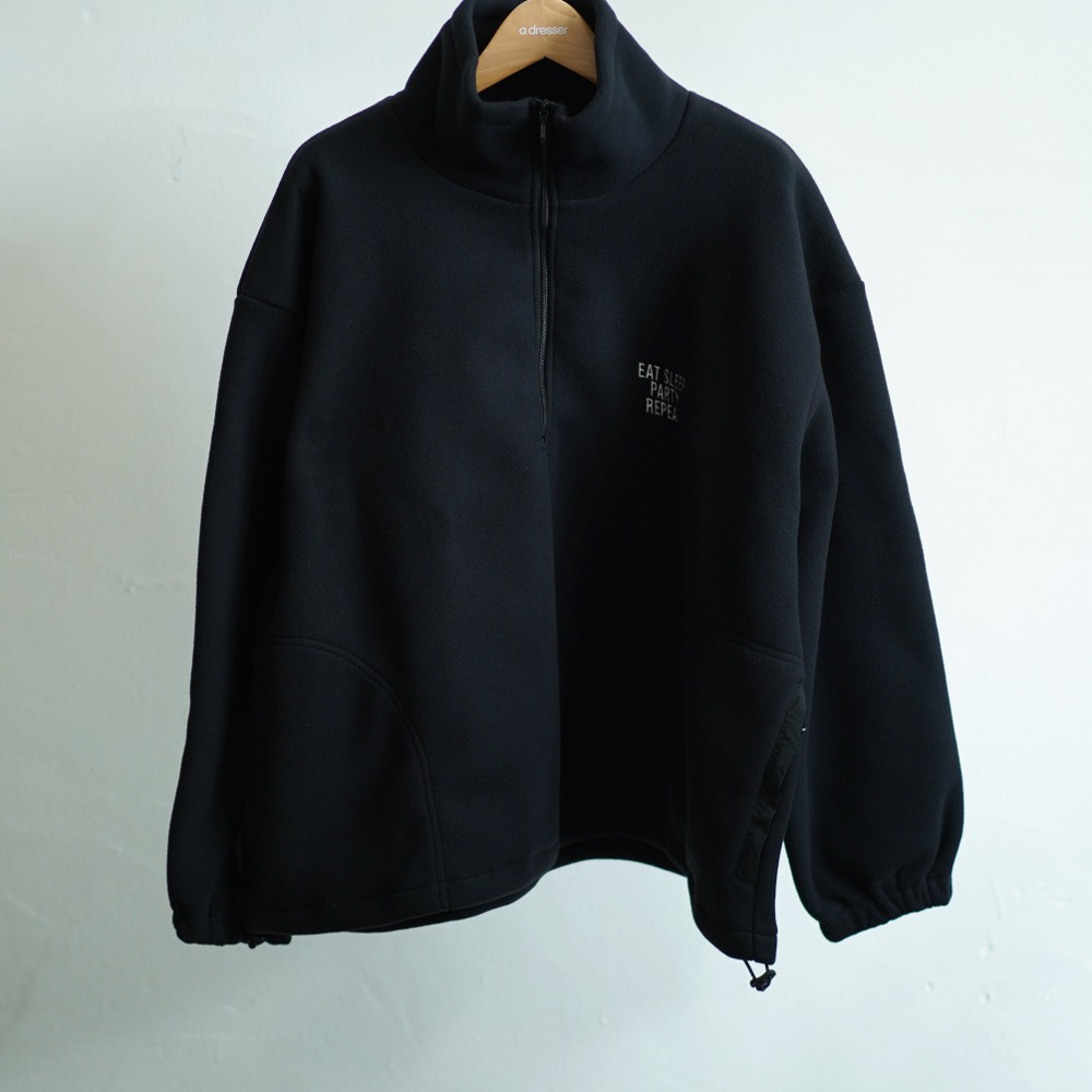 Music Pullover Fleece Jacket (Black)