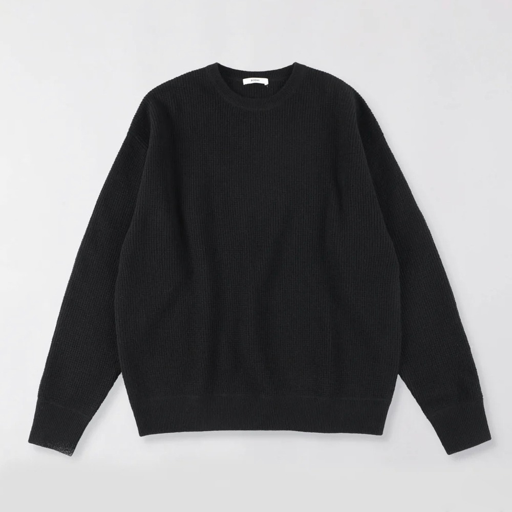 CASHMERE COMFORT WAFFLE THERMAL (Black)