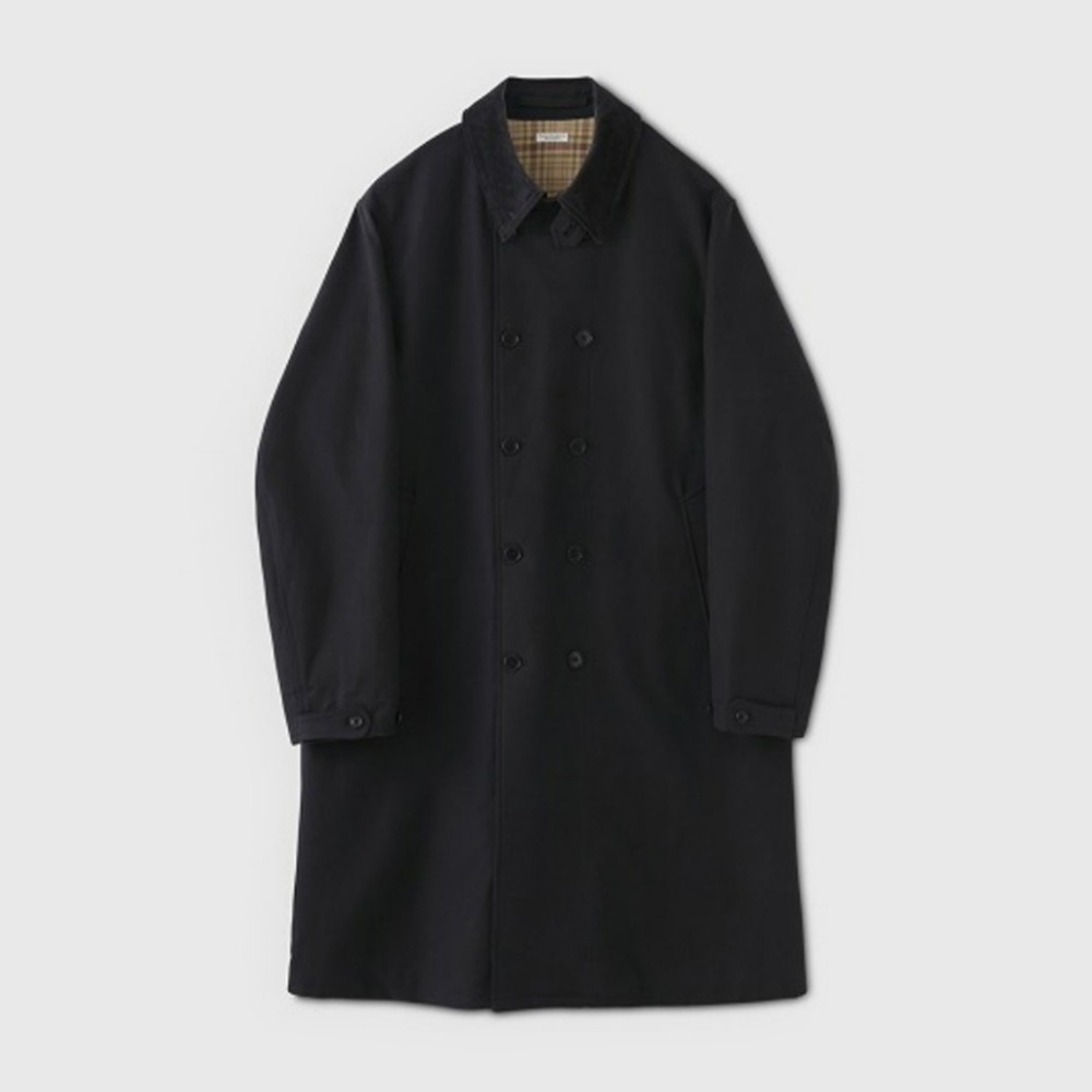 DOUBLE CLOTH WORKADAY COAT (Dust Black)